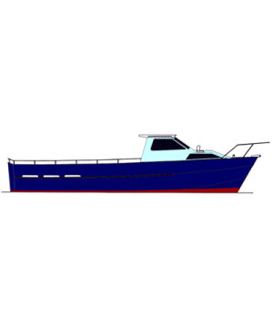 Coastworker 30 MK2 Planing Hull Boat Plan