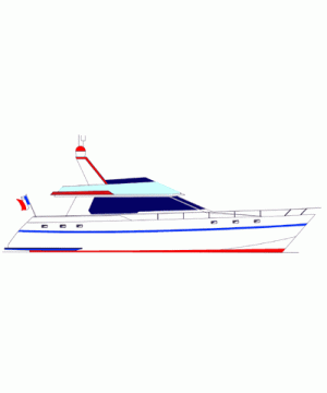 Waverunner 55 Planing Hull Boat Plan