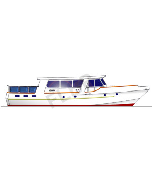 Trawler Yacht 56 Boat Plan
