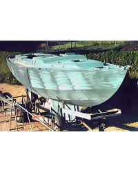 Offshore 38 Gallery - steel multi-chine yacht nearing completion