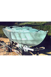 Offshore 38 Gallery - steel multi-chine yacht nearing completion