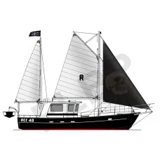 PCF 36-40 (Pacific Coast Fisherman) Boat Plan