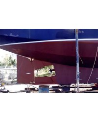 Mauritius / Norfolk 43 Rudder Modification