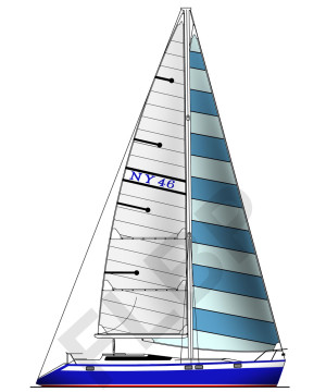 New York 46 Boat Plan