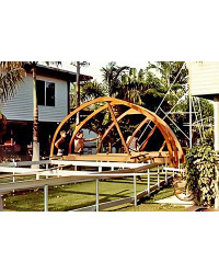 Roberts 53 Gallery - built in wood epoxy, Australia