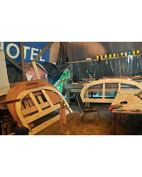 Spray 22 Gallery - standing and fairing the frames p3