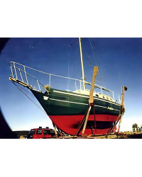 Spray 28 Gallery - interior and exterior shots of a finished and sailing vessel