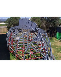 Spray 30 Gallery - framework of a Spray 28 streched to 30ft ready...