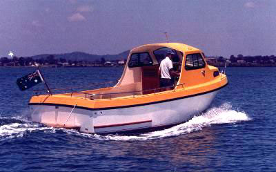 Bruce Roberts Longboat 21 Boat Plan - Fine Line Boat Plans 