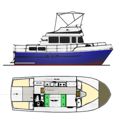 trawler yacht plans
