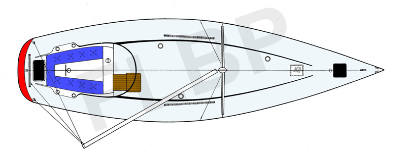 Offshore 44 B deck